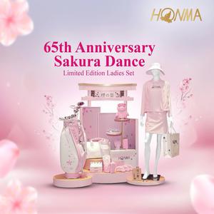 Bộ Gậy Golf Nữ Honma 65th Anniversary Với Sắc Hồng Tuyệt Đẹp