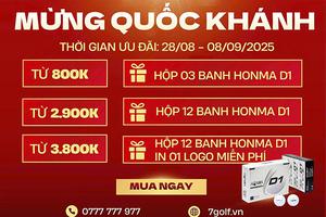 Mừng Quốc Khánh 2/9 – Ưu Đãi Golf Đỉnh Cao Tại 7Golf