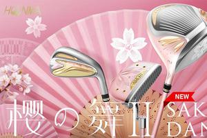 Bộ Gậy Golf Nữ Honma Sakura Dance II Sẽ Chính Thức Ra Mắt Vào Cuối Tháng 11 Năm Nay