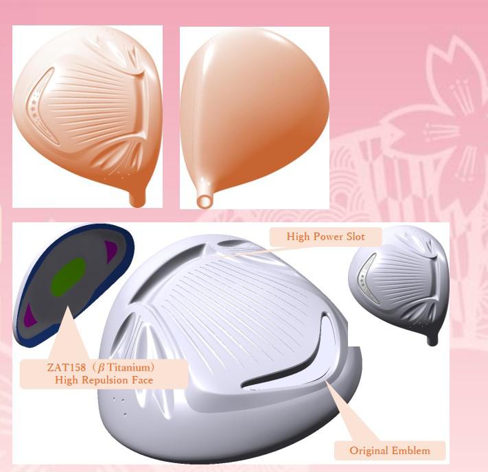 Thông Số Kỹ Thuật Bộ Gậy Golf Nữ Honma Sakura Dance II 