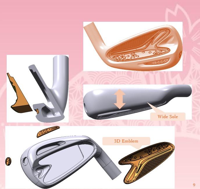 Thông Số Kỹ Thuật Bộ Gậy Golf Nữ Honma Sakura Dance II 