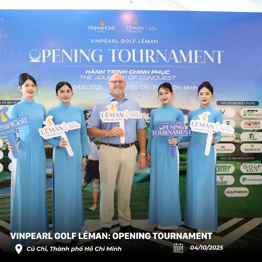 7Golf Đồng Hành Cùng Giải Golf Vinpearl Golf Léman Tournament 2025