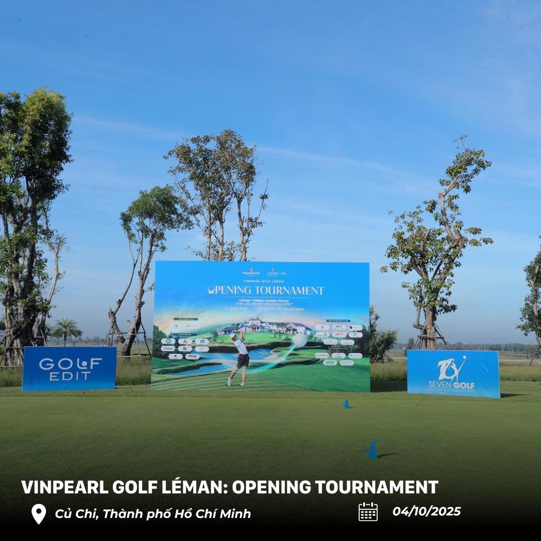 7Golf Đồng Hành Cùng Giải Golf Vinpearl Golf Léman Tournament 2025