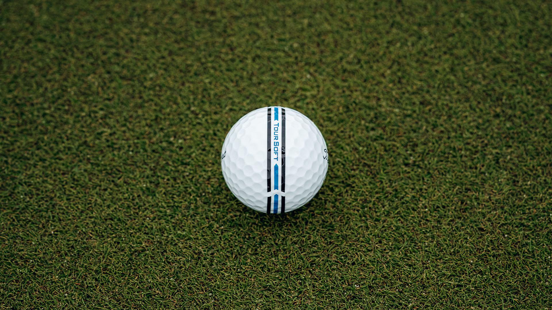 Bóng golf Titleist AIM 360 Tour Soft giúp bạn putt chính xác hơn