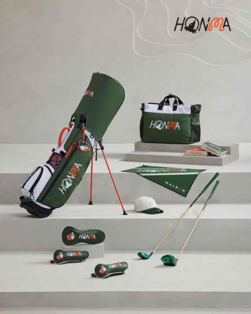Honma x Malbon Performance Collection 2026 – Sức Mạnh Của Công Nghệ , Tinh Thần Của Phong Cách