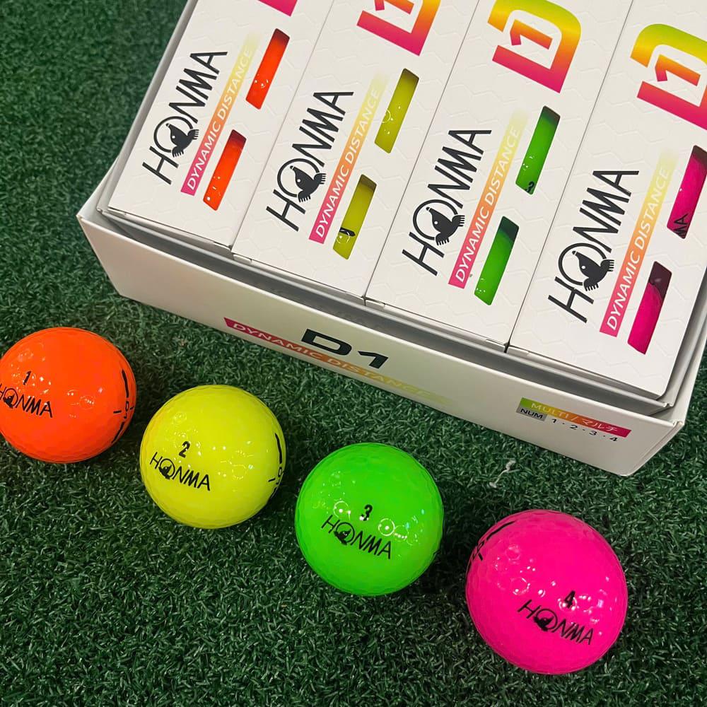 Bóng Golf Honma D1 2024 - Một Trong Những Mẫu Bóng Bán Chạy Nhất Châu Á