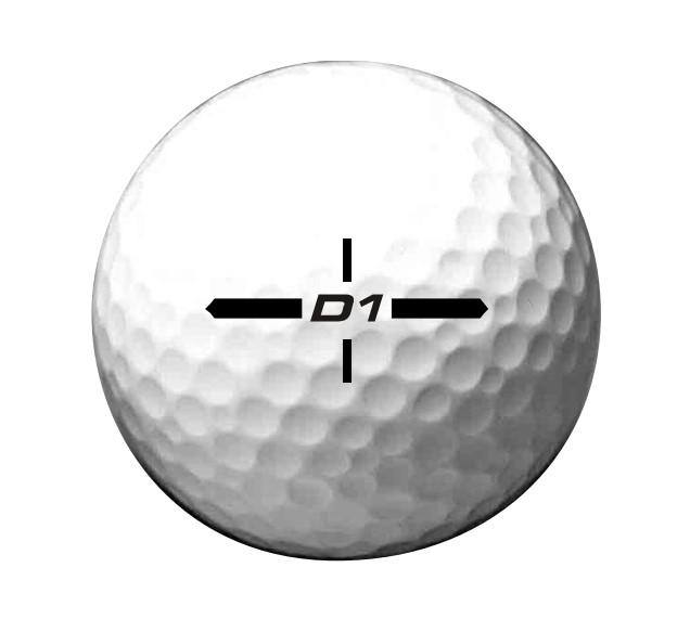 Bóng golf Honma D1 Multi Color (2024)