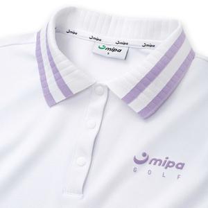 Áo Golf Nữ Mipa Ngắn Tay MSWTP046 WH/Pur