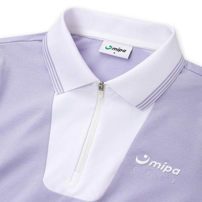 Áo Golf Nữ Mipa Ngắn Tay MSWTP077 Pur