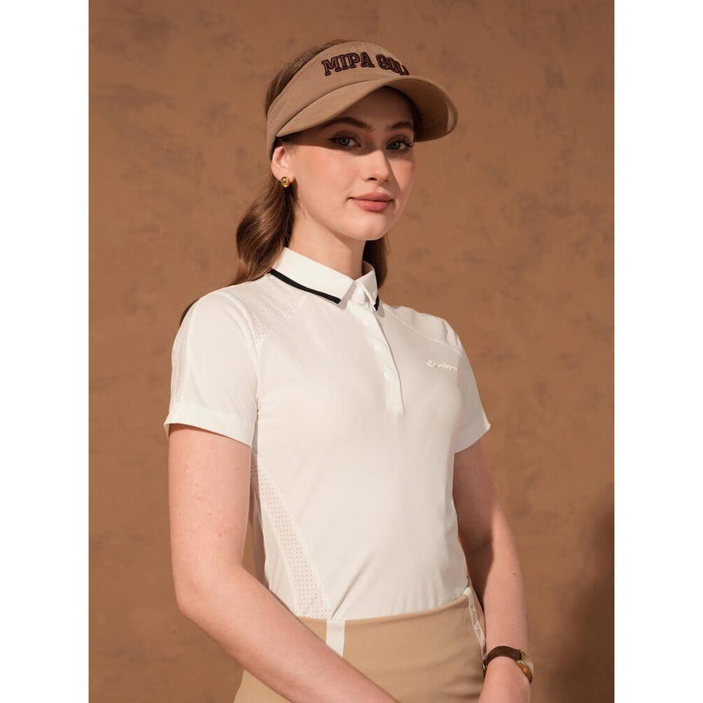 Áo Golf Nữ Mipa Ngắn Tay MSWTP067 WH