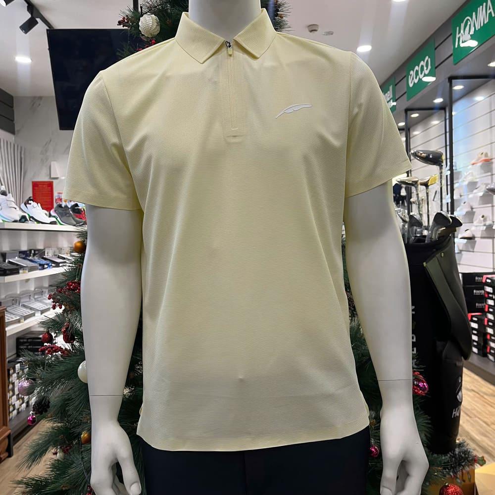 Áo Golf Fourteen 8207 25 Khóa Kéo Logo Lông Vũ YE