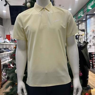 Áo Golf Fourteen 8207 25 Khóa Kéo Logo Lông Vũ YE