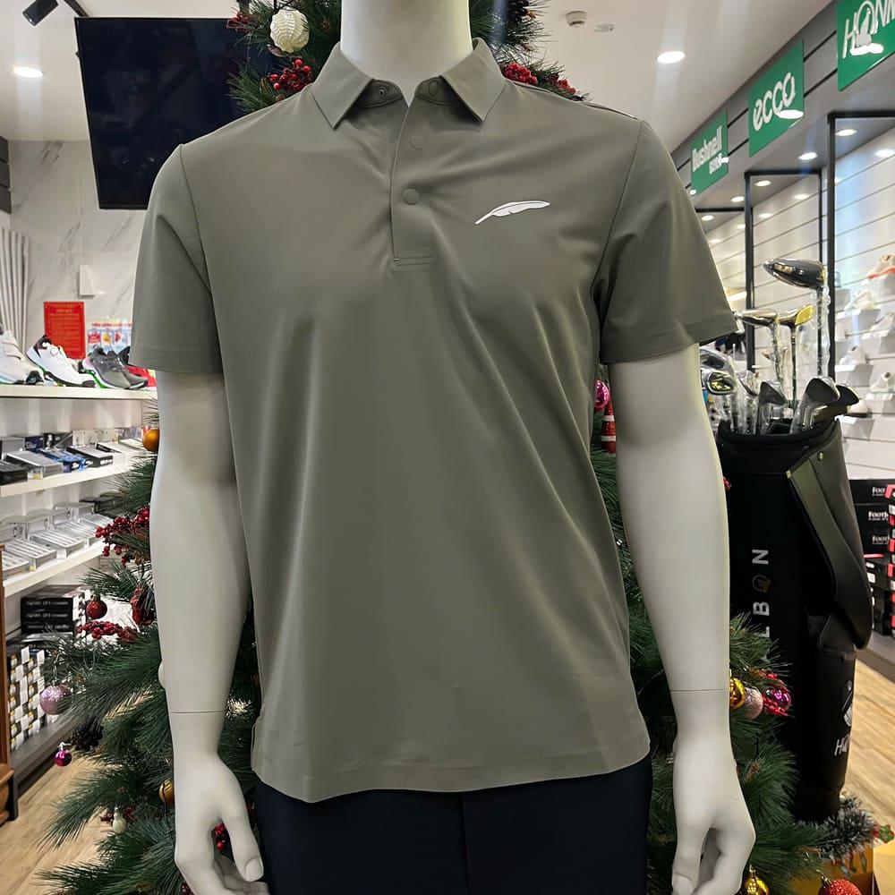Áo Golf Fourteen 8906 25 Nút Bấm Moss GY