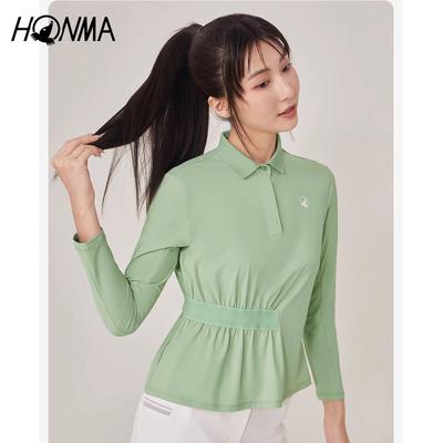 Áo Golf Honma Ladies Dài Tay HWJQ705L137 GR/GY