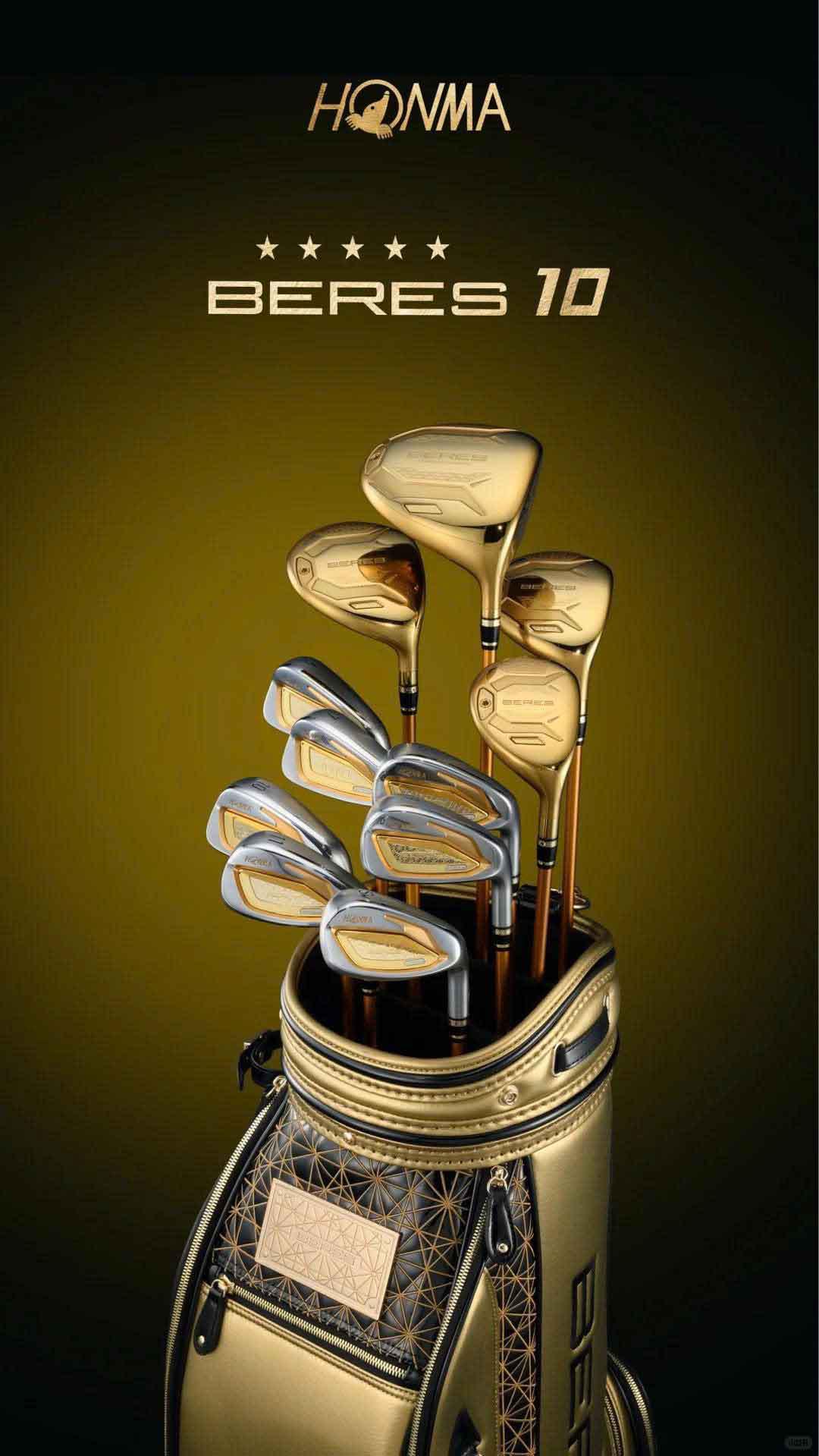 HONMA BERES 10 – Biểu Tượng Luxury Golf Chuẩn Nhật Bản