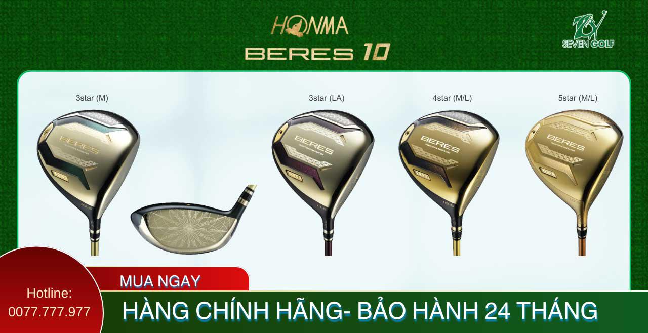 Honma Beres 10 - Biểu tượng đỉnh cao của đẳng cấp, công nghệ và phong thái golfer