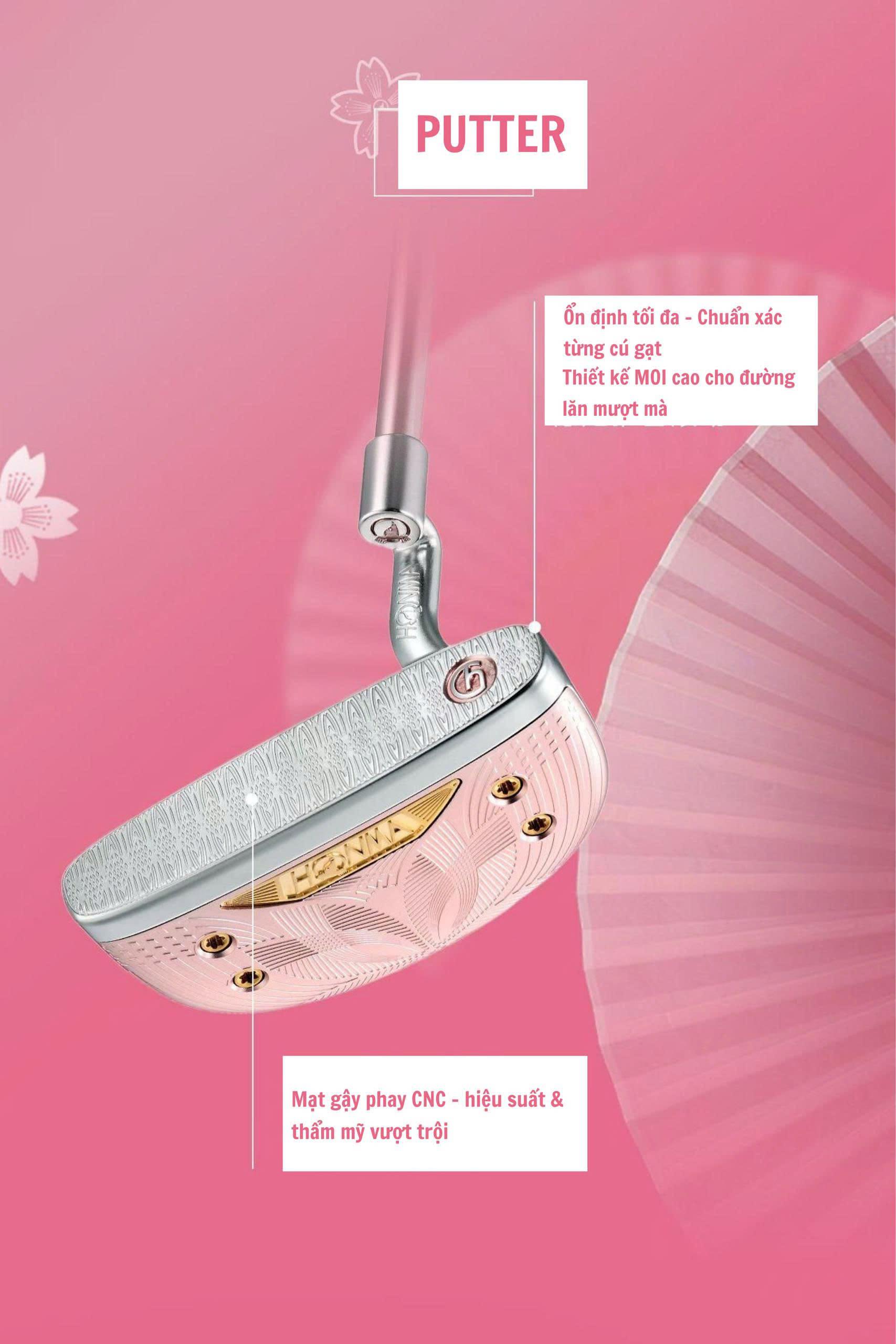 Honma Sakura Dance 2 – Bộ gậy nữ cao cấp thượng hạng