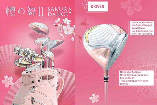Honma Sakura Dance 2 – Bộ gậy nữ cao cấp thượng hạng