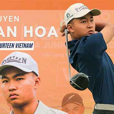 Fourteen Golf Việt Nam chúc mừng golfer U15 Nguyễn Văn Hòa ghi danh trên bảng xếp hạng WAGR