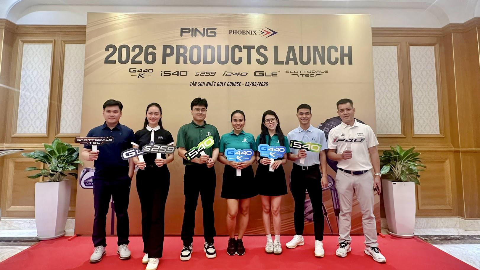 Seven Golf Tham Dự Sự Kiện Ra Mắt Thế Hệ Gậy Ping Mới Tại TP.HCM 