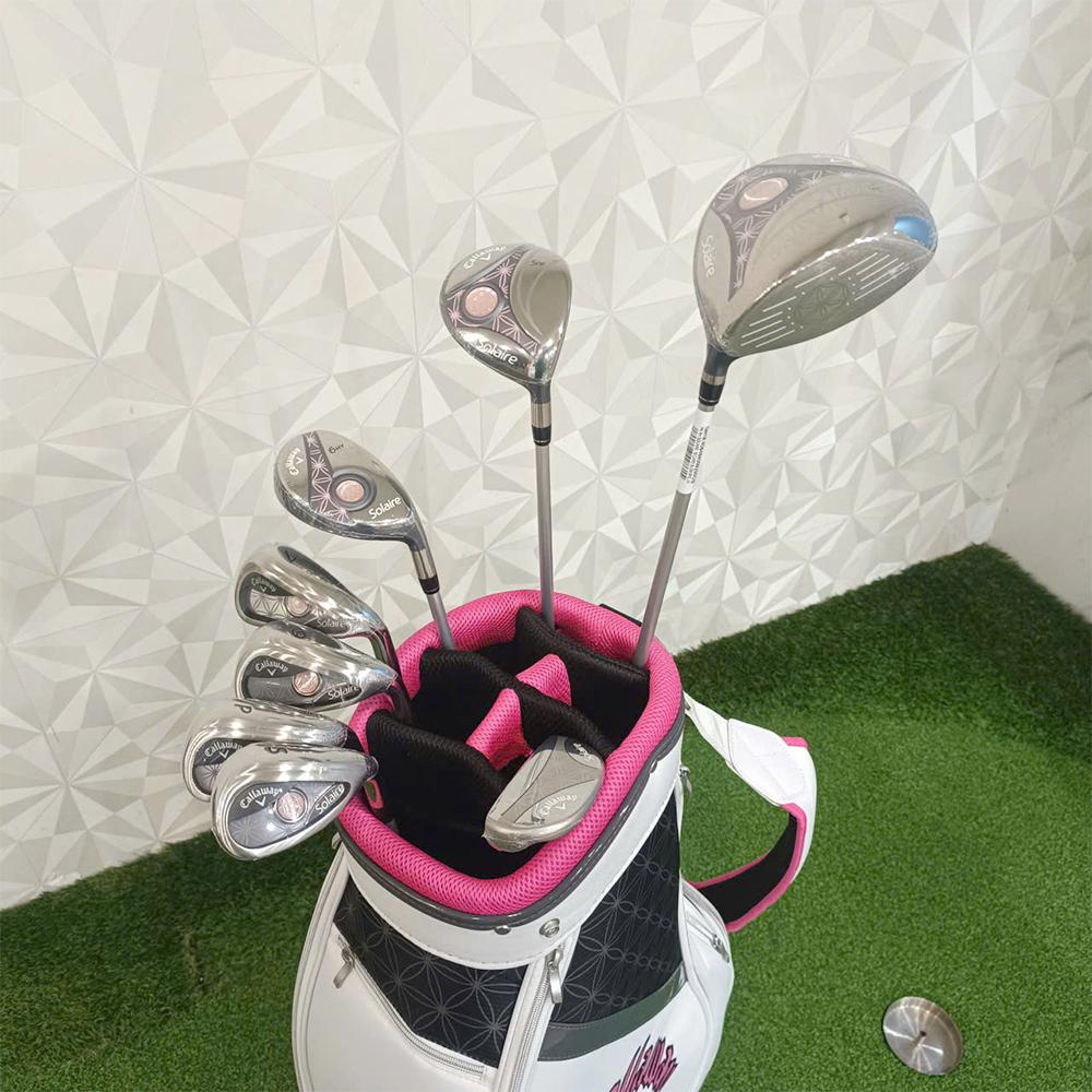 Bộ Gậy Golf Fullset Nữ Callaway Solaire 18 PK (Hồng)