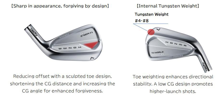 Bộ Gậy Sắt Honma T//World Tour V 2026 Chính Hãng