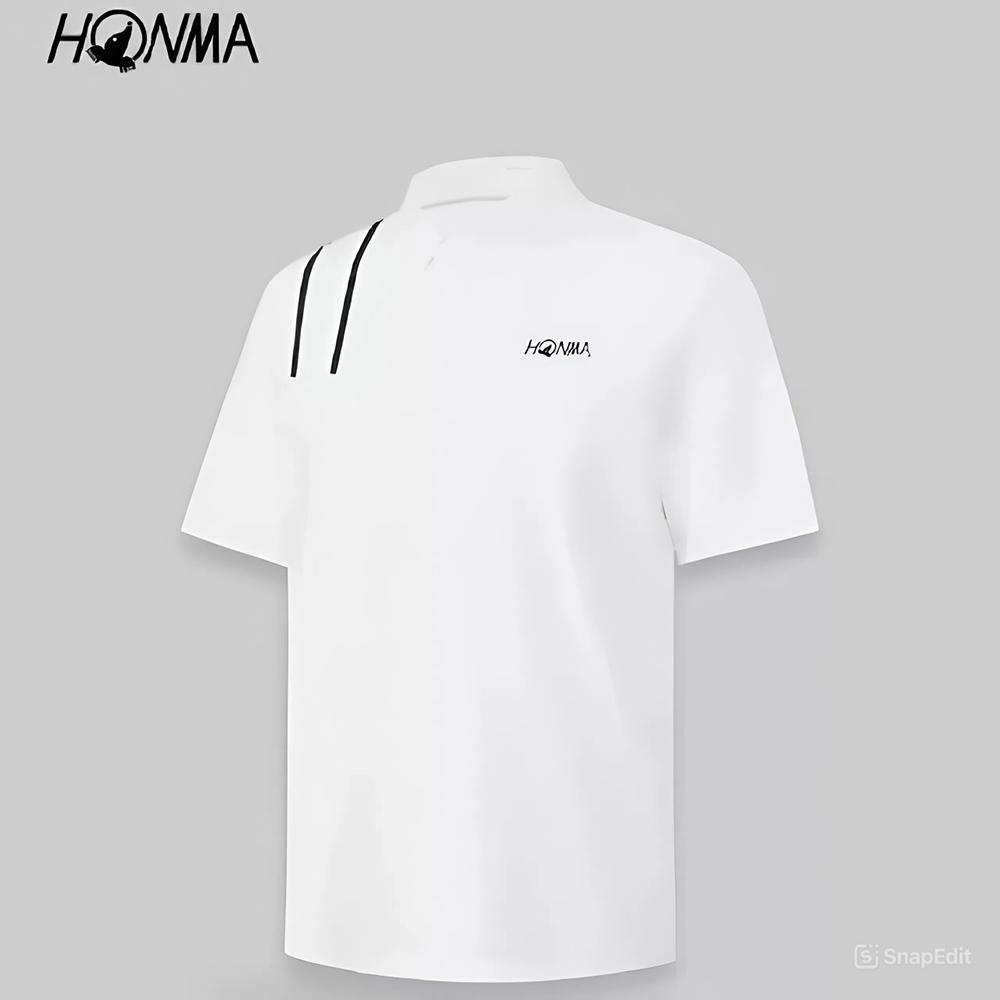 Áo Golf Nam Honma HMMC707R116 Bright WH