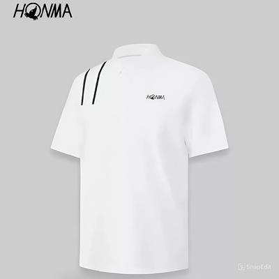 Áo Golf Nam Honma HMMC707R116 Bright WH