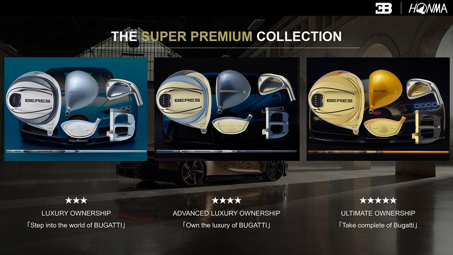 Giải Mã Công Nghệ Siêu XeTrong Bộ Sưu Tập Gậy Golf HONMA x BUGATTI