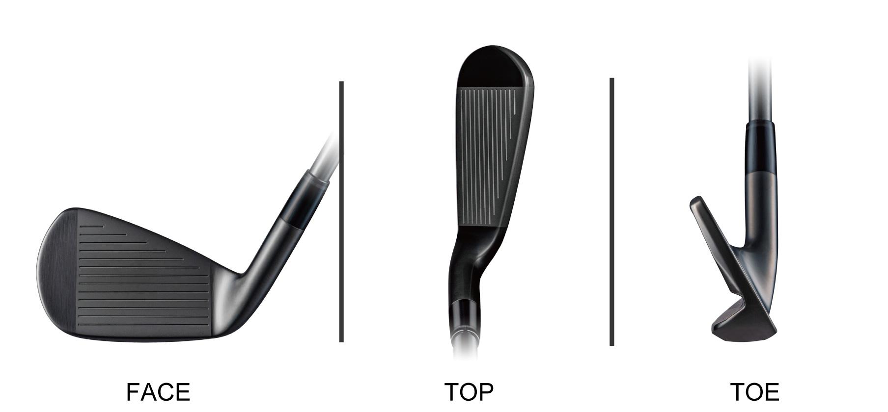 Bộ Gậy Sắt Fourteen TB-3 Forged Diamond Black Satin (5-9, P, PA)